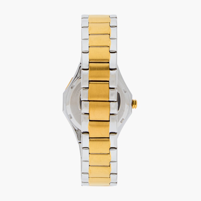 OMAX Gold and Silver Analog Wrist Watch for Women - Image 3
